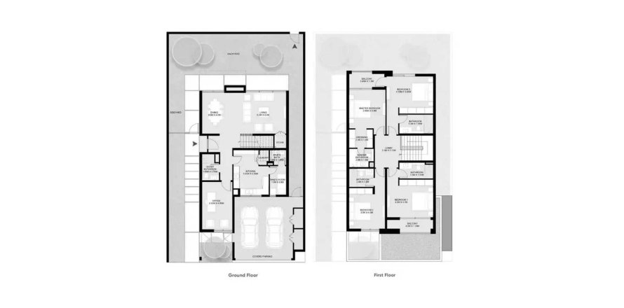 Māja Masaar 2 Melia Sharjahjā, AAE 4 istabas, 350.34 m2 Nr. 713849