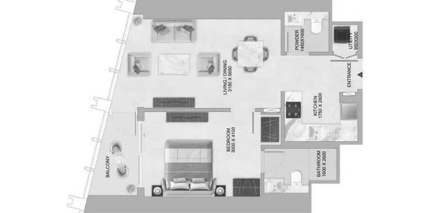 Floor plan in V1stara House 2