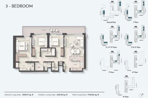 Appartement à vendre à  Dubai, EAU 1 chambre, 76 m2 № 704325 - photo 24