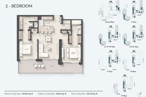 Appartement à vendre à  Dubai, EAU 1 chambre, 76 m2 № 704325 - photo 23