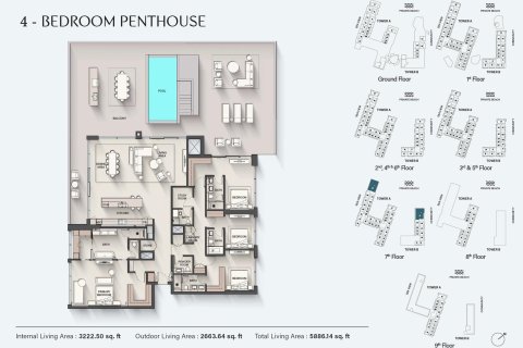 Appartement à vendre à  Dubai, EAU 1 chambre, 45 m2 № 704324 - photo 16