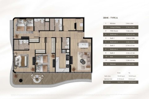 Appartement à vendre à  Al Furjan, Dubai, EAU 1 chambre, 69 m2 № 704326 - photo 18