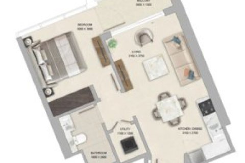 Dzīvoklis Dubaijā, AAE 1 istaba, 54 m2 Nr. 704328 - attēls 9