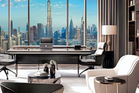 Apartament în Business Bay, Dubai, EAU 2 dormitoare, 107.4 mp.  №718984