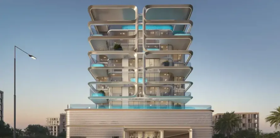 Huoneisto Dubai, Arabiemiraatit 1 makuuhuone, 77.24 m2 № 752479
