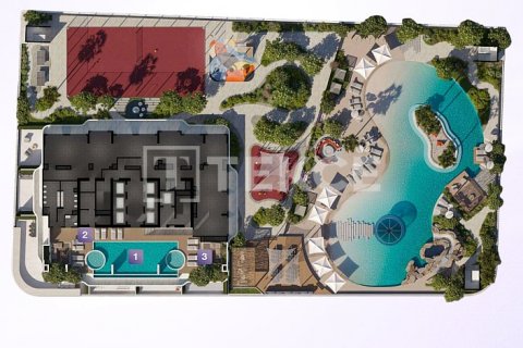 Byt v Jumeirah Village Circle, Dubai, SAE 1 ložnice, 67 m² Č.: 632173 - fotografie 12