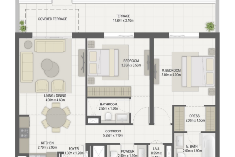 آپارتمان برای فروش در  Maryam Island، Sharjah، امارات متحده عربی  1 خوابه ، 71 متر مربع ، شماره 690258 - تصویر 6
