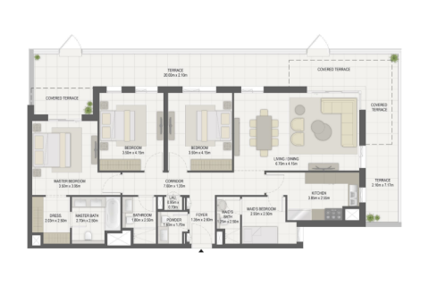 آپارتمان برای فروش در  Maryam Island، Sharjah، امارات متحده عربی  1 خوابه ، 71 متر مربع ، شماره 690258 - تصویر 7