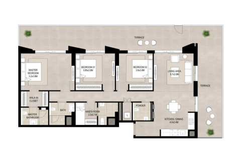 Apartment in Town Square, Dubai, UAE 1 bedroom, 67 sq.m. № 689973 - photo 6