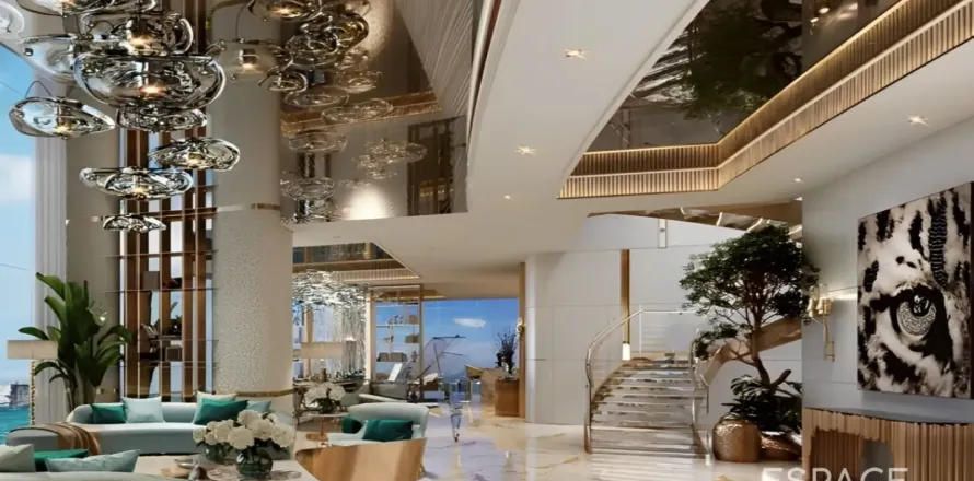 Apartament në Dubai Harbour, Emiratet e Bashkuara Arabe 3 dhoma gjumi, 200 m2. № 649539