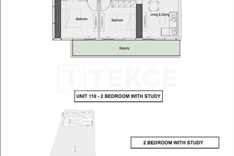 Appartement te koop in Dubai, VAE 1 kamer, 41 vr.m., nr 730892 - foto 16