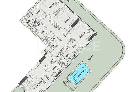 Dubai, BAE’de satılık daire 1 oda, 42 m² No 730893 - fotoğraf 26