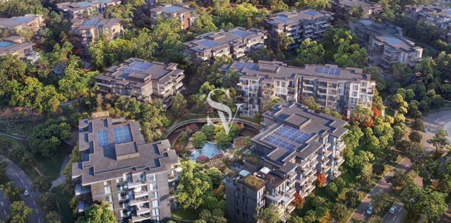 Huoneisto Ghaf Woods Dubai, Arabiemiraatit 1 makuuhuone, 101 m2 № 715938