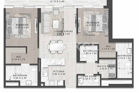Wohnung zum Verkauf in Al Marjan Island, Ras Al Khaimah, VAE 3 Schlafzimmer, 193 m2 Nr. 754588 - Foto 18