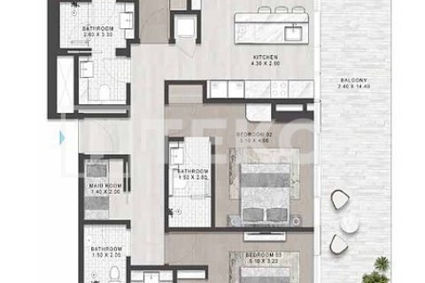 Al Marjan Island, Ras Al Khaimah, UAE의 판매용 아파트 침실 2개, 154제곱미터 번호 754587 - 사진 19
