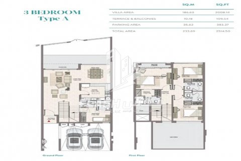 Vila v Mina Al Arab, Ras Al Khaimah, SAE 4 ložnice, 354.7 m² Č.: 611703 - fotografie 13