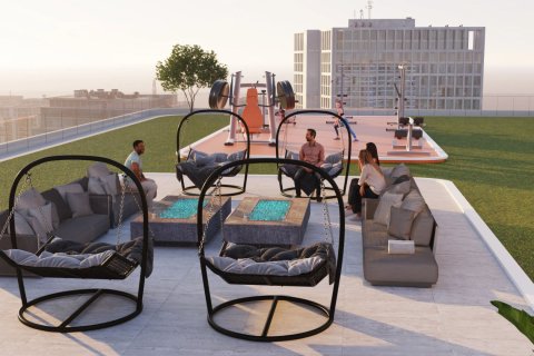 Apartament në Arjan, Dubai, Emiratet e Bashkuara Arabe 1 dhomë gjumi, 114 m2. № 378954 - Foto 10