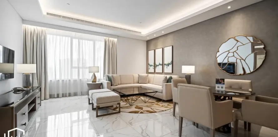 Hôtels-appartement à Al Jaddaf, Dubai, EAU: 1 chambre, 99 m2 № 690347