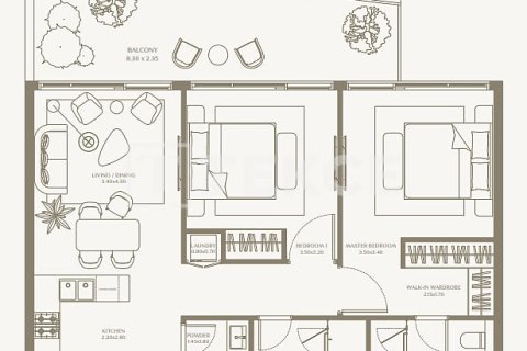 Купить квартиру в Умм-эль-Кайвайн, ОАЭ 3 комнаты, 99м2, № 692014 - фото 25