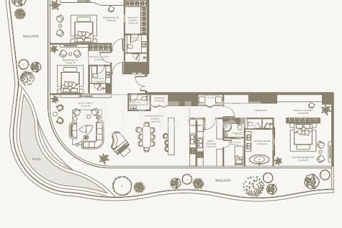 Apartment sa Umm Al Quwain, UAE 1 silid-tulugan, 63 sq.m. № 692013 - larawan 28