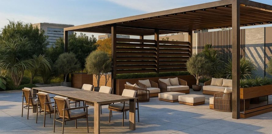 Dubai, UAE의 아파트 침실 1개, 78.3제곱미터 번호 678334