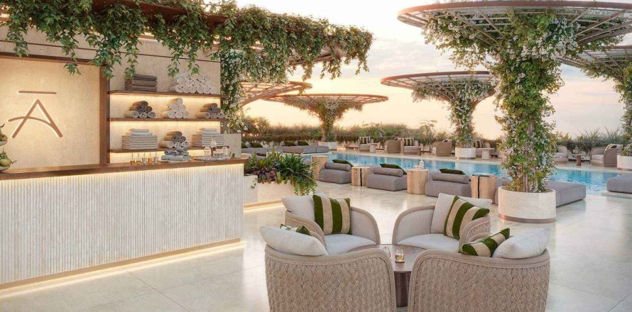 Apartament w Dubai, ZEA 3 sypialnie, 123 mkw. nr 646153