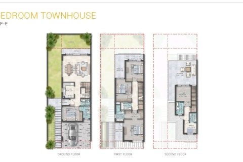 Dubai, BAE’de satılık sıra ev 5 yatak odası, 219.5 m² No 701341 - fotoğraf 5