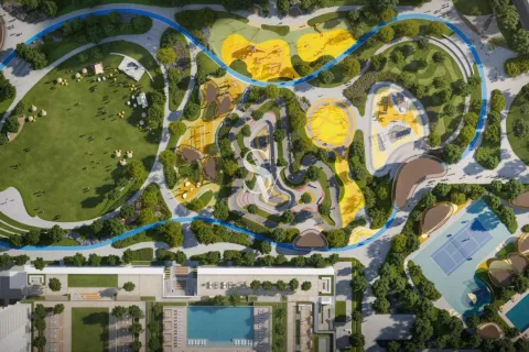 Διαμέρισμα σε Vida Residences Hillside σε Dubai, ΗΑΕ 2 υπνοδωμάτια, 122 τ.μ. Αρ. 658328 - φωτογραφία 10