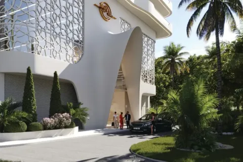 Пәтер Дубай, БАӘ-да 1 жатын бөлме, 90 м² № 692799