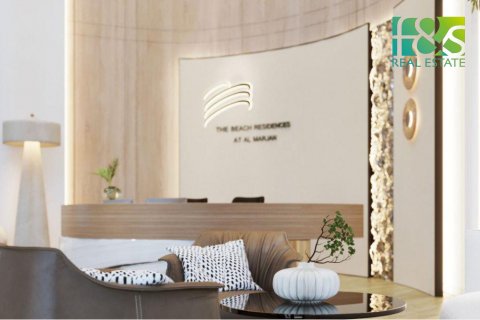 Apartemen di Al Marjan Island, Ras Al Khaimah, UEA 59.8 m2 nomor 551827 - foto 1