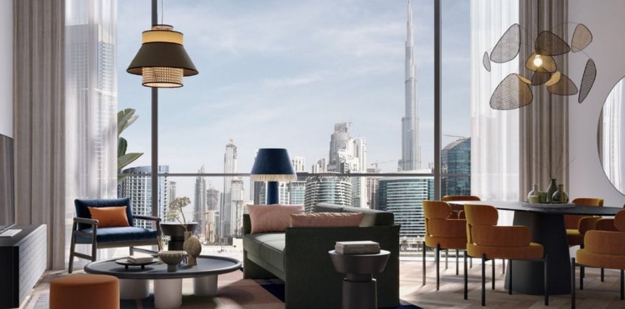 Apartament në Business Bay, Dubai, Emiratet e Bashkuara Arabe 1 dhomë gjumi, 76.4 m2. № 573497