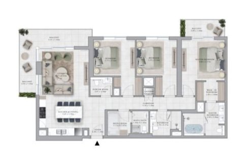 Appartement à vendre à  Dubai Hills Estate, Dubai, EAU 1 chambre, 71 m2 № 704556 - photo 10