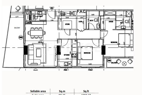 Apartament në Dubai Sports City, Emiratet e Bashkuara Arabe 3 dhoma gjumi, 147 m2. № 738902 - Foto 30