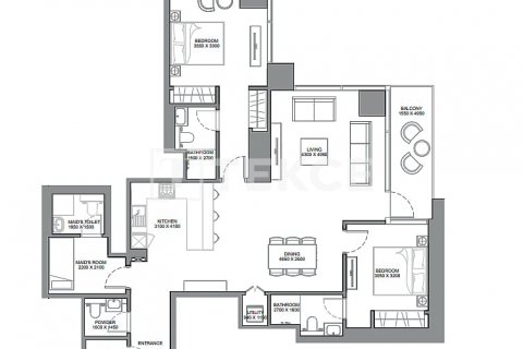Byt v Dubai, SAE 3 ložnice, 147 m² Č.: 570556 - fotografie 13