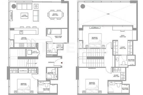 Dupleks di Umm Al Quwain, UAE 3 bilik tidur, 187 meter persegi № 580629 - foto 11