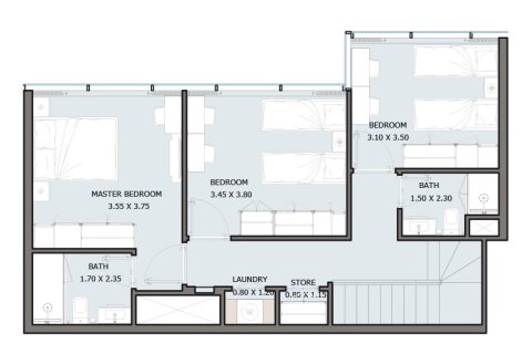Appartamento in vendita a Al Maryah Island, Abu Dhabi, EAU 4 camere da letto, 176 mq. № 716881 - foto 5