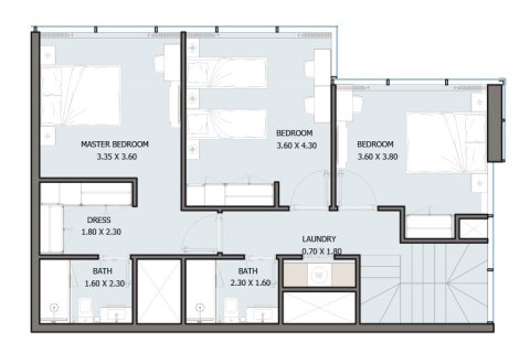Apartment sa Al Maryah Island, Abu Dhabi, UAE 4 silid-tulugan, 183 sq.m. № 716878 - larawan 5