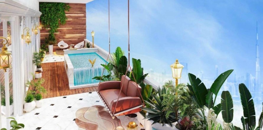 Apartament w Al Barsha, Dubai, ZEA 1 pokój, 43 mkw. nr 729799