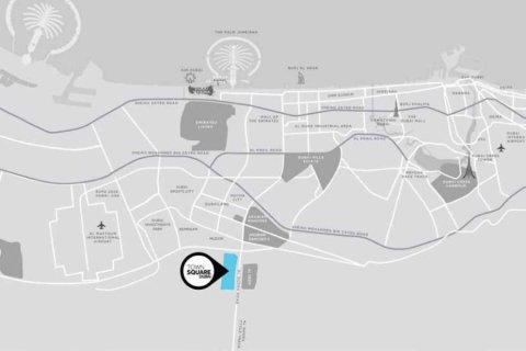 Apartmán v Town Square, Dubai, SAE 2 spálne, 99 m2 č. 694697 - Fotografia 8