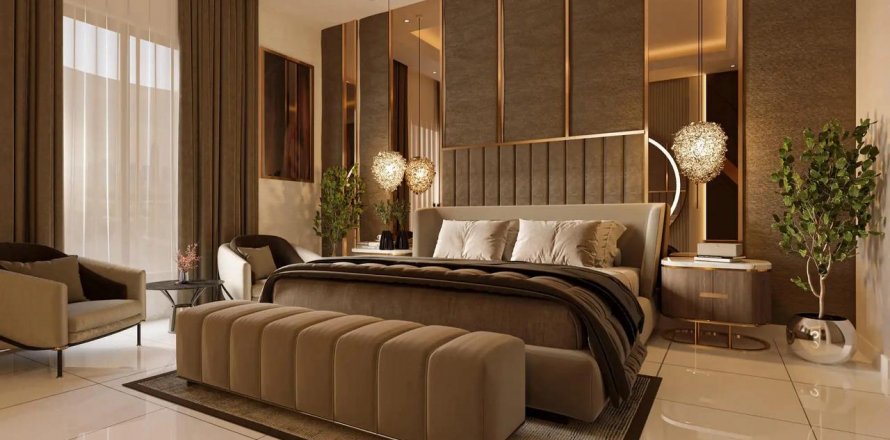 Apartmen di Dubai, UAE 1 bilik tidur, 74.91 meter persegi № 598702