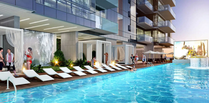 Apartmen di Dubai, UAE 1 bilik tidur, 74.91 meter persegi № 598701