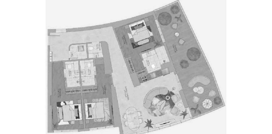 Διαμέρισμα σε JW Marriott Residences σε Dubai, ΗΑΕ 3 υπνοδωμάτια, 166 τ.μ. Αρ. 694436