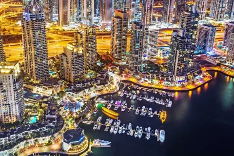 Huoneisto MARINA SHORES Dubai Marina, Arabiemiraatit 3 makuuhuonetta, 146 m2 № 715943 - kuva 12