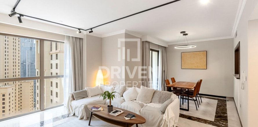 آپارتمان در Jumeirah Beach Residence، Dubai ، امارات متحده عربی 2 خوابه ، 136.2 متر مربع.  شماره 743383