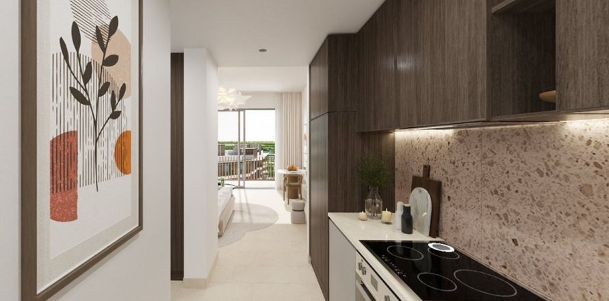 Квартира на Остров Яс, Абу-Даби, ОАЕ 47м2 № 384967