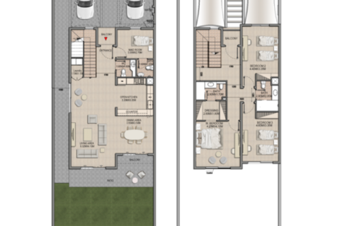 تاون هاوس للبيع في Mina Al Arab، رأس الخيمة، الإمارات العربية المتحدة 2 غرفة نوم ، 171 متر مربع ، رقم 689878 - صورة 13