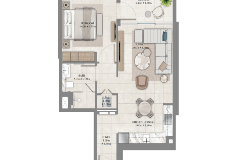 Apartment in Business Bay, Dubai, UAE 1 bedroom, 61 sq.m. № 689884 - photo 4