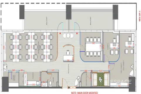 Büroraum zur Miete in Jumeirah Lake Towers, Dubai, VAE 212 m2 Nr. 649995 - Foto 10
