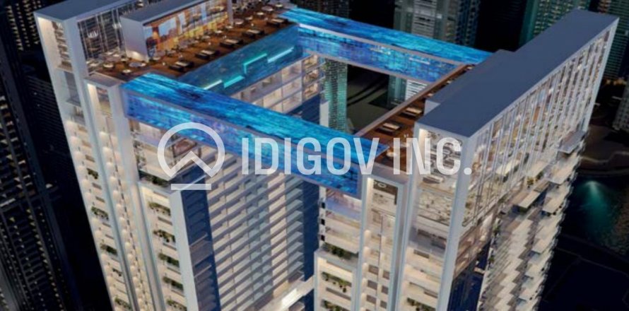 Byt v Jumeirah Lake Towers, Dubai, SAE 1 ložnice, 75 m² Č.: 604164