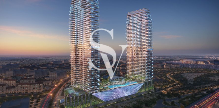 Apartmen di City of Arabia, Dubai, UAE 2 bilik tidur, 158 meter persegi № 657340